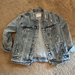 DISTRESSED Denim JEAN jacket